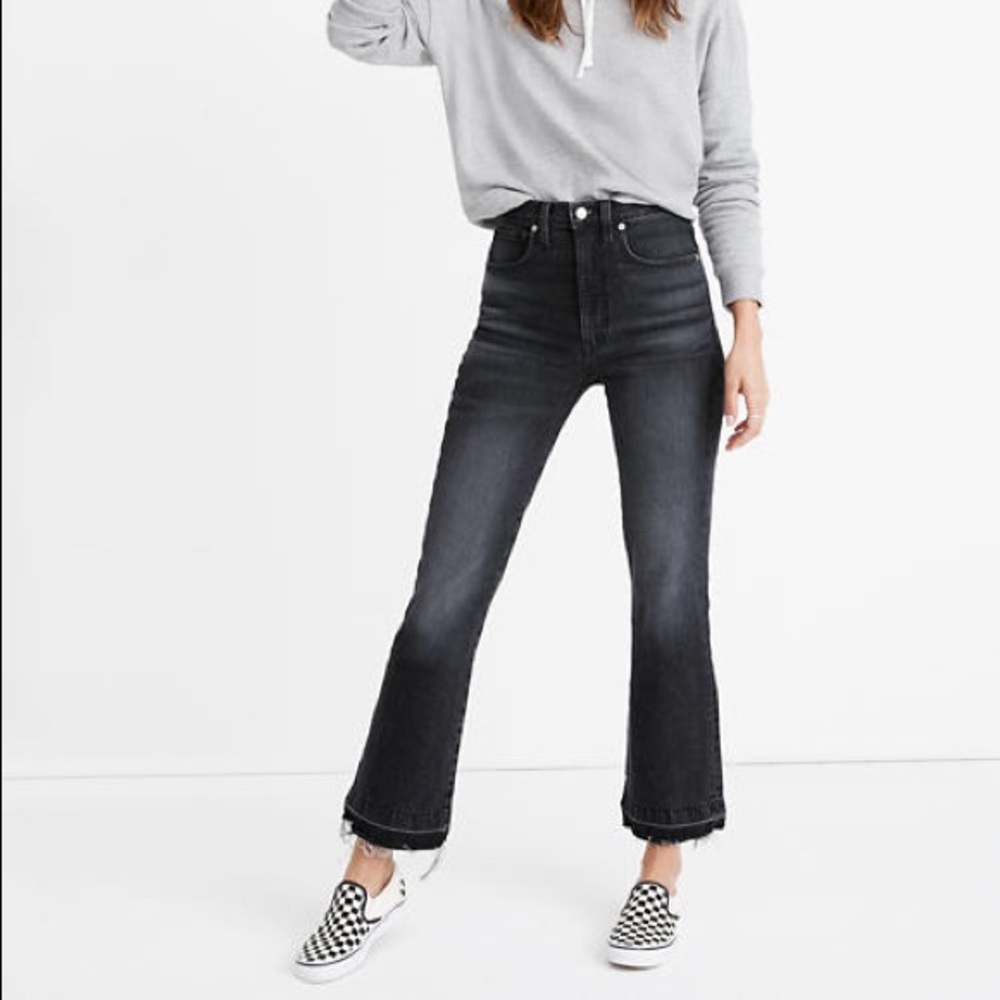 Madewell Rivet & Thread Cali Demi-Boot Jeans Sz 28